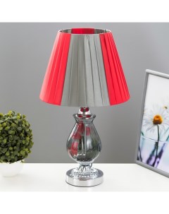 Настольная лампа 16686/1 E27 40 Вт хром 29×29×50 см Risalux