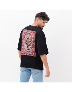 Футболка мужская Russian style, черный, р. 48 Kaftan