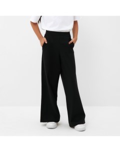 Брюки детские, размер 34 (122-128 см), чёрные Kaftan