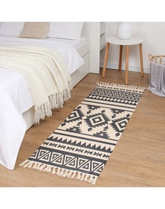 Ковер «Мозаика», 60×180 см, 50% хл, 50% п/э Этель