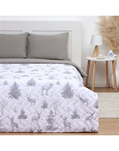 Покрывало 1.5 сп «Зимняя сказка» 150×210±5 см, микрофайбер, 100% п/э Lovelife