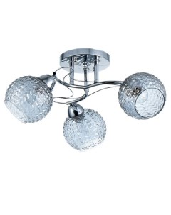 Люстра «Эрион» 3хЕ27 40 Вт хром 50×50×24 см Bayerlux