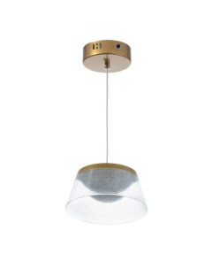 Светильник «Дзета» LED 24 Вт 3000-6000К золото 18.5×18.5×9 см Bayerlux