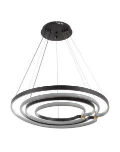 Светильник «Ригель» LED 260 Вт 3000-6000К черно-золотой 100×100×100 см Bayerlux