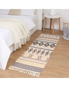 Ковер «Pattern», 60×180 см, 50% хл, 50% п/э Этель