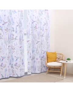 Шторы портьерные «» Colibri, 145×260 см, 2 шт., 140 г/м² Этель