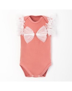 Боди с бантиком «» BASIC LINE, рост 68-74 см Крошка я