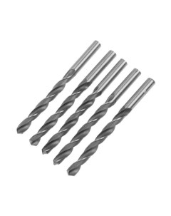 Сверло по металлу, HSS, цилиндрический хвостовик, 9×125 мм, 5 шт. Tundra