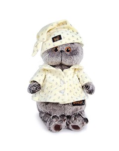 Мягкая игрушка «Кот Басик в пижаме», 22 см Басик и ко