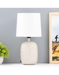 Настольная лампа «Ариззи», Е14, 1×40 Вт, молочный, 18×18×33 см Risalux