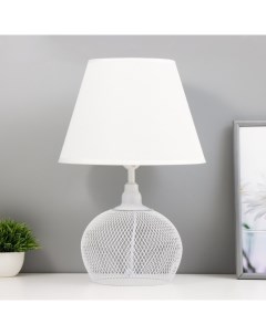 Настольная лампа «Лофт» E27 40 Вт белый 22×22×41 см Risalux