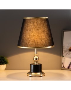 Лампа настольная «Луиза» 1×60 Вт E27 черный 25×25×41 см Risalux