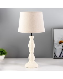 Настольная лампа «Фокси» Е14 40 Вт бежевый 22.5×22.5×45 см Risalux