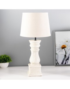 Настольная лампа «Стелла» Е14 40 Вт серый 22.5×22.5×47 см Risalux