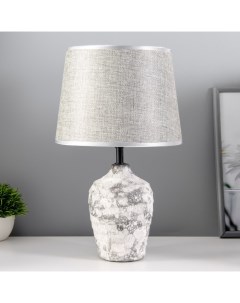 Настольная лампа «Далия» Е14 40 Вт серый 22.5×22.5×37 см Risalux