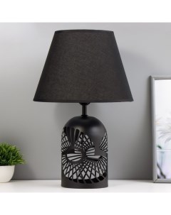 Настольная лампа «Фибоначчи» E27 40 Вт черный 27×27×42 см Risalux