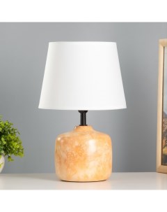 Настольная лампа «Хильда» Е14 40 Вт оранжевый 20×20×31 см Risalux