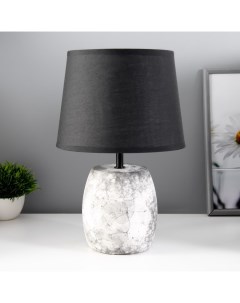 Настольная лампа «Дафна» Е14 40 Вт серый 22.5×22.5×33 см Risalux