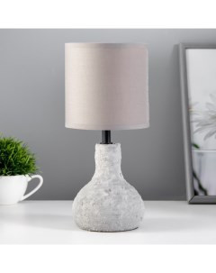 Настольная лампа «Лина» Е14 40 Вт серый 20×20×31 см Risalux