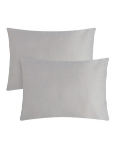 Комплект наволочек «», 50×70 см, 2 шт., светло-серый, бязь, хлопок 100% Этель