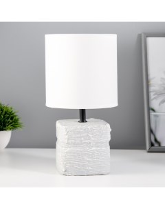 Настольная лампа «Камила» Е14 40 Вт серый 15×15×30 см Risalux