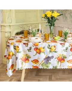 Скатерть «. Натюрморт» 145×180 см, 100% п/э Доляна