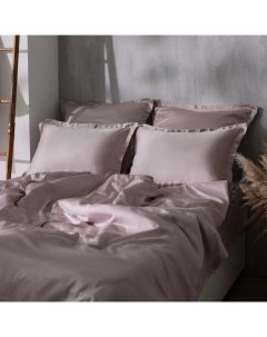 Простыня евро SL Home Tencel, 235×260 см, пудра, тенсель Sima-land home