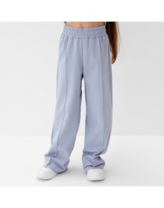 Брюки детские, размер 36 (134 -140 см), серые Kaftan