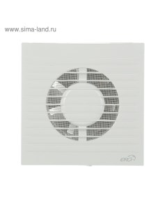 Вентилятор вытяжной E 100 S С, 160×160 мм, d=100 мм Эра