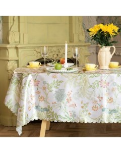 Скатерть «. Летние цветы» 145×110 см, 100% п/э Доляна