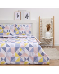 Постельное бельё 2 сп "Зазеркалье" 175х215см, 210х220см, 50х70см-2шт, хлопок, бязь, 125г/м2 Lovelife