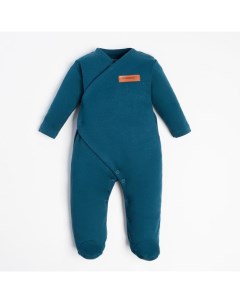 Комбинезон детский «» BASIC LINE, рост 68-74 см, синий Крошка я