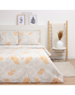 Постельное бельё 2-спальное Tropical walk, бязь Lovelife
