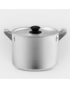 Кастрюля, 2.5 л, металлическая крышка, алюминий Белая калитва