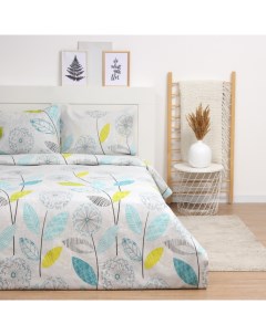 Постельное бельё евро «Одуванчики», бязь Lovelife
