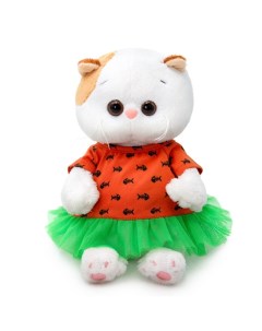 Мягкая игрушка " Ли-Ли BABY в платье с рыбками", 20 см LB-129 Басик и ко