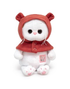 Мягкая игрушка «Ли-Ли BABY. Медвежонок» в съемном капюшоне, 20 см Басик и ко