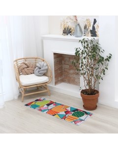 Ковер «. Кактусы», 45×120 см, 700 г/м² Этель