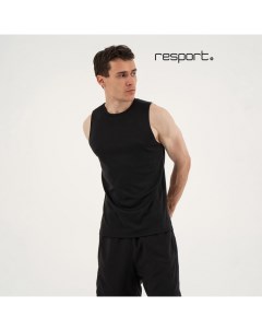 Майка мужская, р. 54, цвет чёрный, базовая Resport