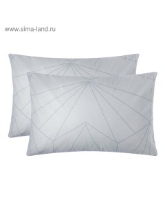 Комплект наволочек «» Line art, 50×70 см, 2 шт., поплин, хлопок 100% Этель
