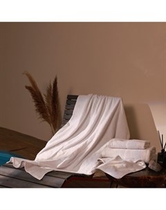 Полотенце махровое SL HOME: Waffle «Блан де Блан», 50×90 см, хлопок 100%, белое Sima-land home