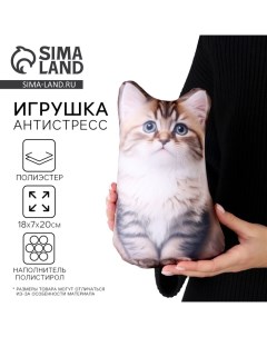 Антистресс игрушка «Котик Сибиряк» Mni mnu