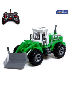 Экскаватор «Фермер», радиоуправляемый, работает от батареек, цвет зелёный Автоград