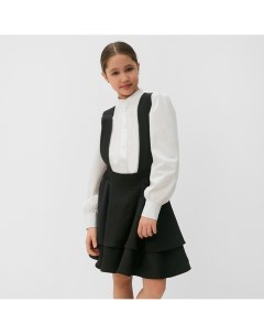 Сарафан для девочки, чёрный, рост 140 см Minaku