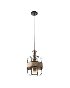 Светильник 2106/1BK E27 40 Вт черный 15×15×100 см Bayerlux