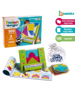 Развивающая игра «Умные фигуры», по методике Монтессори, 30 карточек, 3-6 лет Iq-zabiaka
