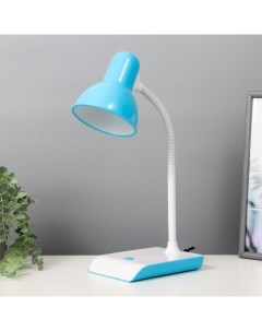Настольная лампа Джуниор E27 40 Вт голубой 16.5×13×44 см Risalux