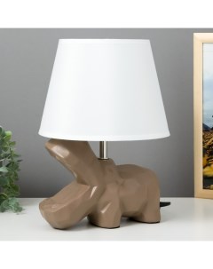 Настольная лампа 16543/1 E14 40 Вт шоколадный 22.5×22.5×33.5 см Risalux