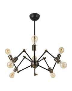 Люстра 2249/8 E27 40 Вт черно-бронзовый 70×70×42 см Bayerlux