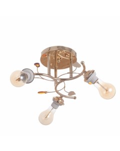 Люстра «Грета», БП, 3×40 Вт Е27, золото, МОДЕЛЬ: 2600553 Bayerlux